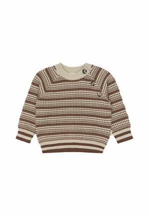 Petit Piao, PPGIRCH NORDIC KNIT PULLOVER - Jumper - rawhide