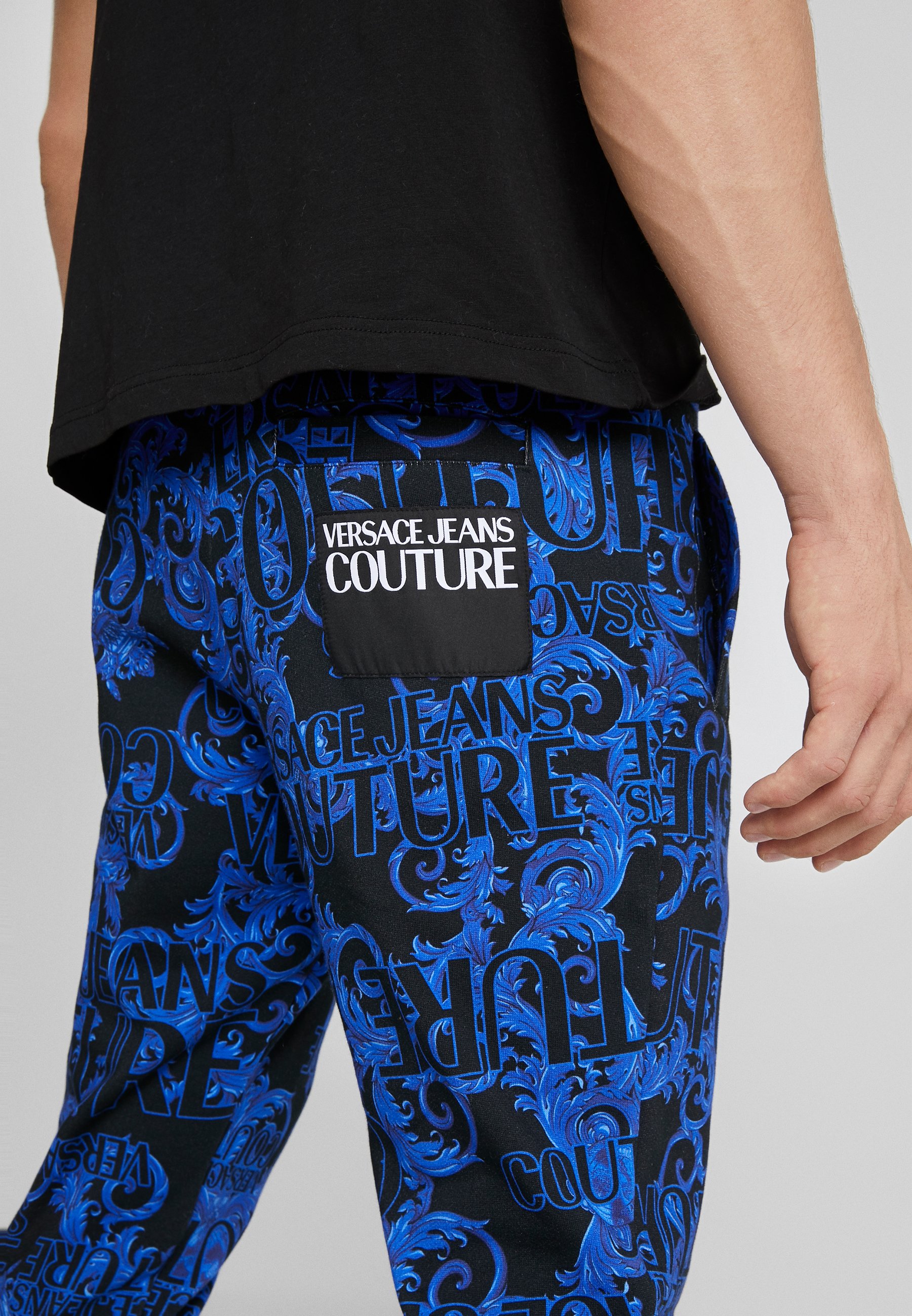 blue versace tracksuit