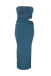 LILIA CUT OUT BANDEAU MAXI DRESS - Kokteilinė suknelė / vakarėlių suknelė - teal blue