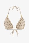 4G DREIECK-BIKINI-OBERTEIL - Bikiniyläosa - mehrfarbig beige