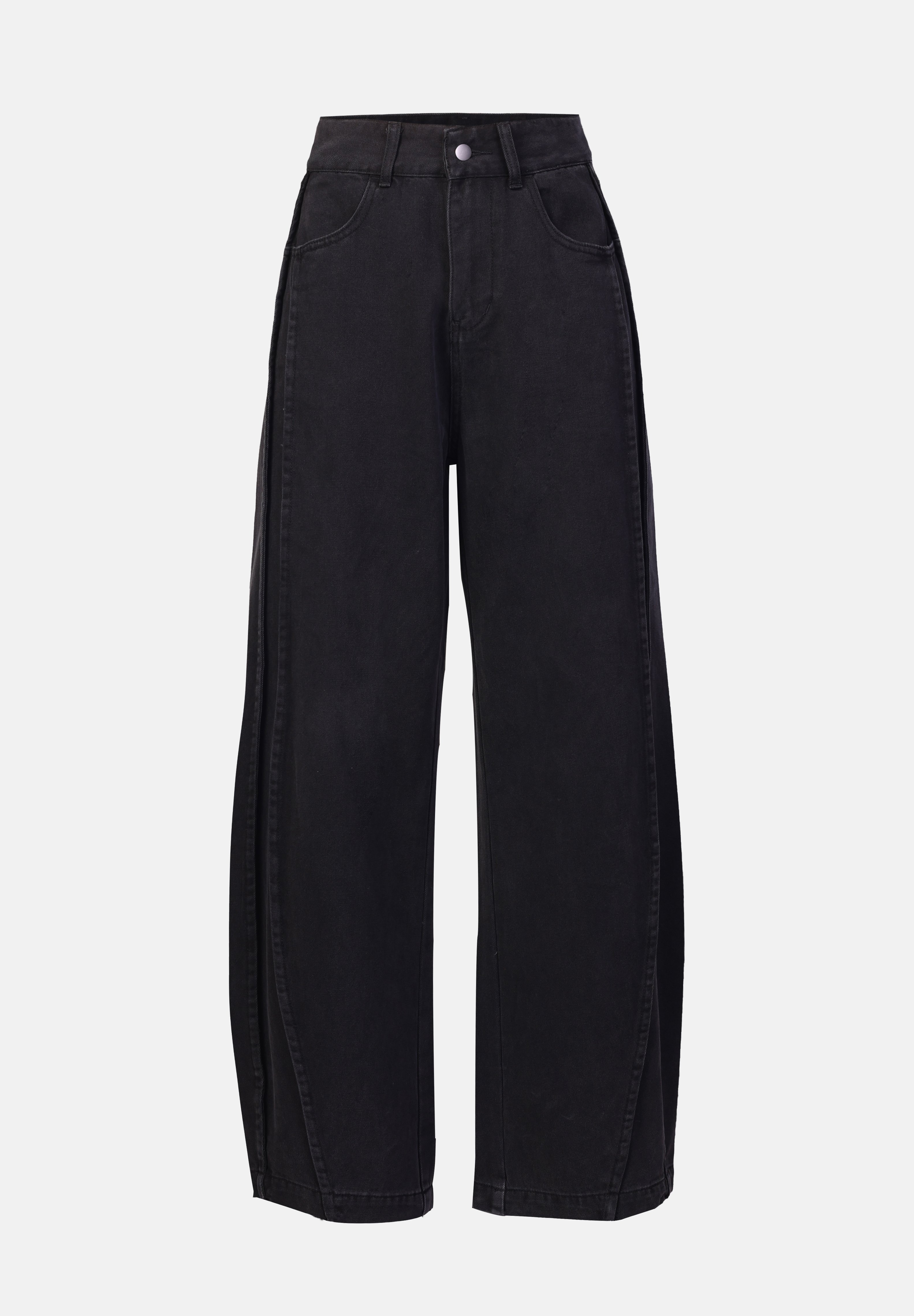 Washed Black Relaxed Fit Jeans