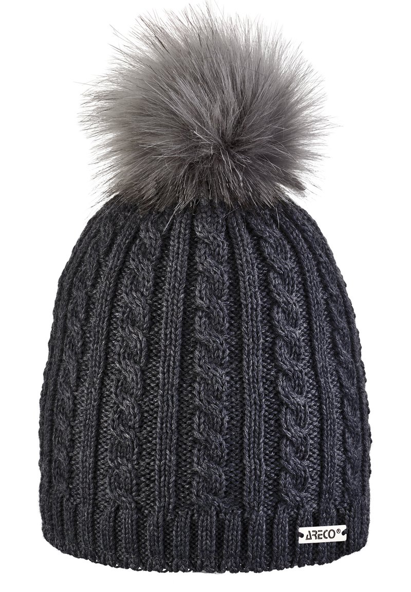 Damen Mützen | areco PUDEL Mütze grey/grau - MR38991 Damen Mützen | areco PUDEL Mütze grey/grau - MR38991