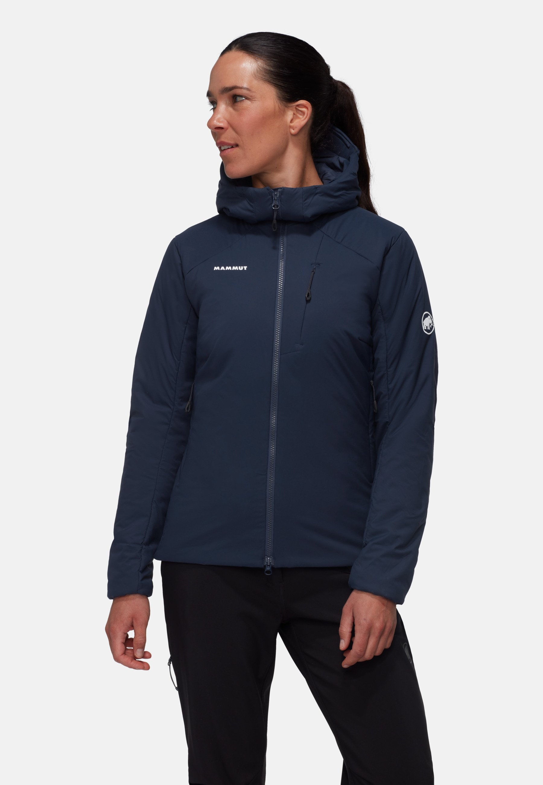 Mammut RIME IN FLEX HOODED JACKET WOMEN - Outdoor jacket - marine 