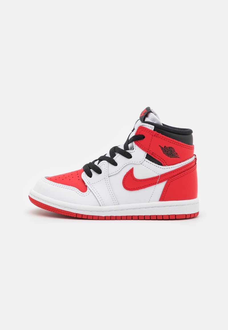 Jordan JORDAN 1 RETRO HIGH - Scarpe da basket - white/university  red/black/bianco - Zalando.it Jordan JORDAN 1 RETRO HIGH - Scarpe da basket - white/university  red/black/bianco - Zalando.it