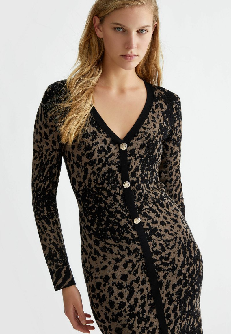 LIU JO Jumper dress - brown/multi-coloured - Zalando