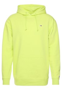 Tommy Jeans Felpa con cappuccio - neon green