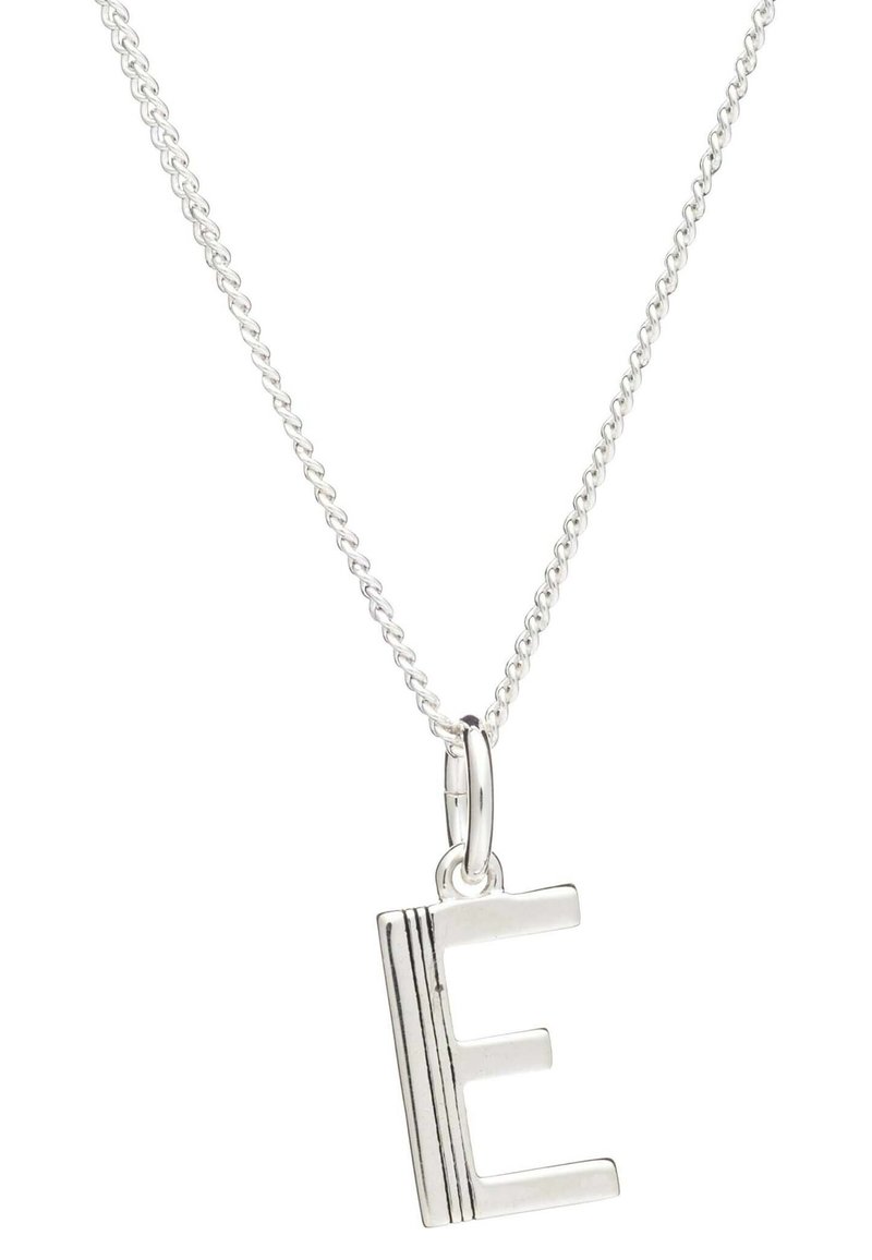 Damen Halsketten | Rachel Jackson ART DECO INITIAL NECKLACE E SILVER Halskette silver/silberfarben - FR92078 Damen Halsketten | Rachel Jackson ART DECO INITIAL NECKLACE E SILVER Halskette silver/silberfarben - FR92078
