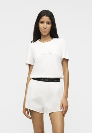 Calvin Klein Underwear, SCRIPT SET - Σετ πιτζάμας - classic white