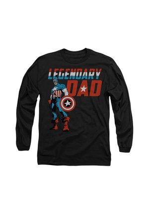 CAPTAIN AMERICA FATHER'S DAY LEGENDARY DAD - Long sleeved top - black