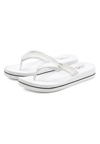 BADEZEHENTRENNER - Badslippers - weiß
