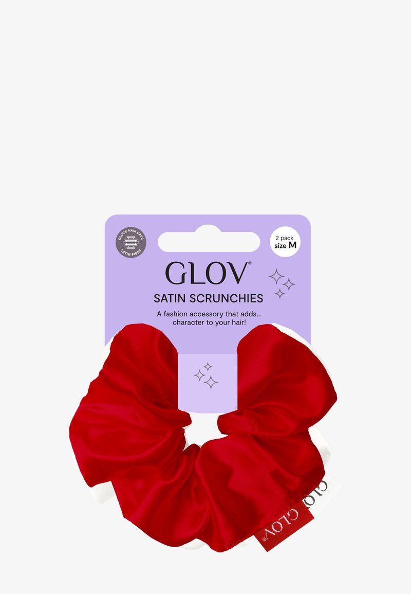 Glov GLOV® SCRUNCHIES 2 PACK M - Kit capelli - red/beige