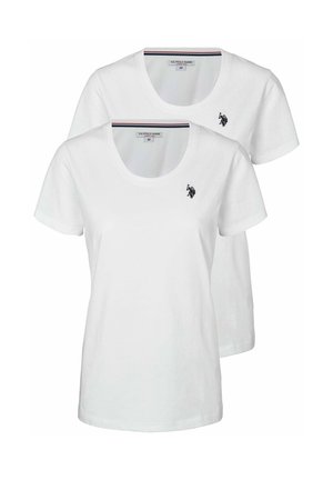 AMY 2-PACK TEE - Basic póló - white