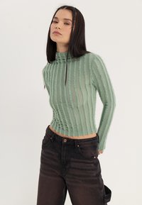 Even&Odd - Langarmshirt - light green Thumbnail-Bild 1