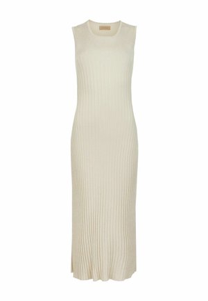 Falconeri, LAMÉ OPENWORK BODICE - Strickkleid - white