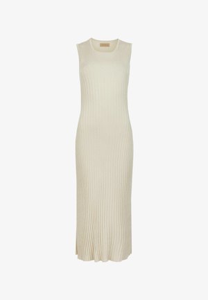 Falconeri, LAMÉ OPENWORK BODICE - Strickkleid - white