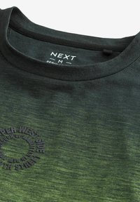 Next DIP DYE GRAPHIC - T-shirts print - green chest graphic