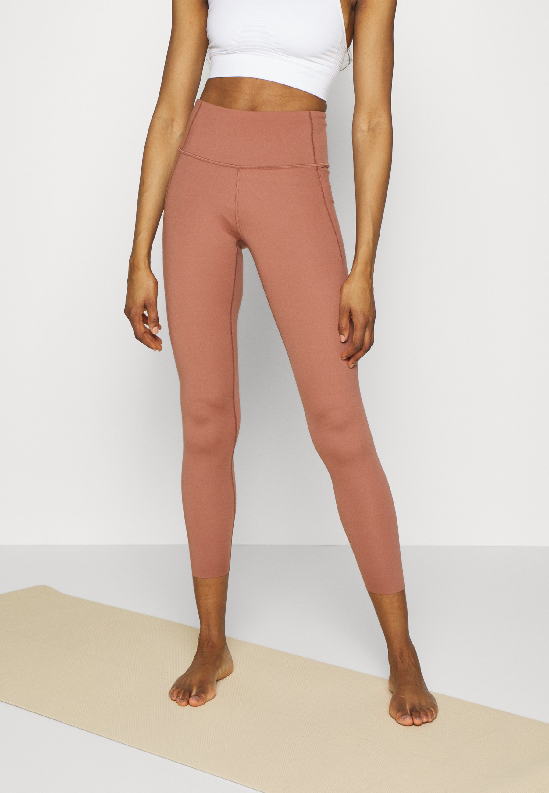FULL LEGGING - Leggings - mauvey brown 