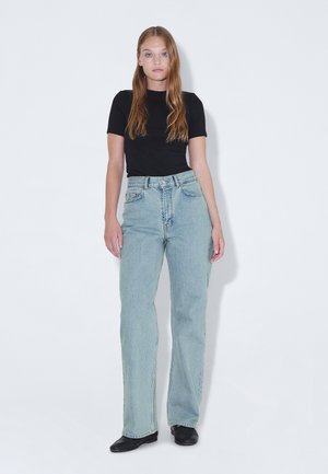Dr.Denim, ECHO HIGH STRAIGHT - Jeans Straight Leg - bay sky retro dirt