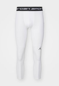 SPORT 3QT TIGHT - Base layer - white/black