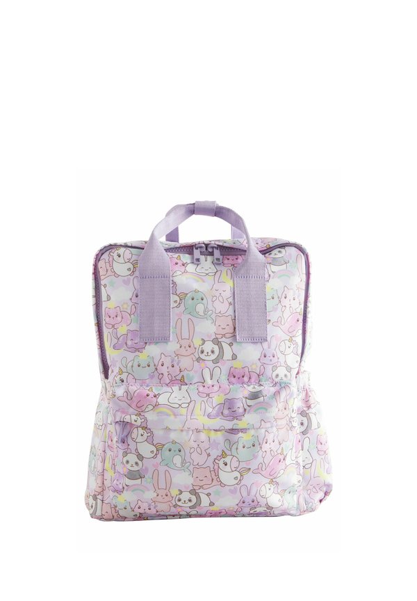 DOUBLE HANDLE STANDARD – Tagesrucksack – purple kawaii character