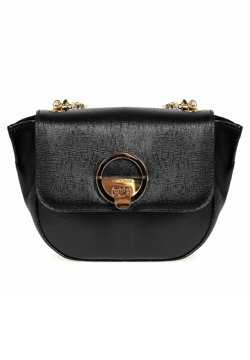 Grand Sac Bandoulière Cerruti Pour Homme - Noir - Occasion état Neuf