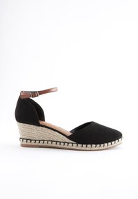 Next FOREVER COMFORTÂ® CLOSED TOE WEDGES - Ķīļveida zoles - black