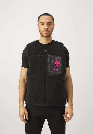 Nike Performance CHELSEA FC WINTERVEST - Waistcoat - black/pink prime