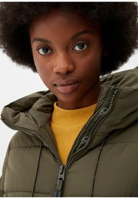 QS Winter coat - khaki oliv