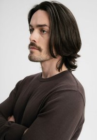 MELA HIMAL - Strickpullover - dunkelbraun