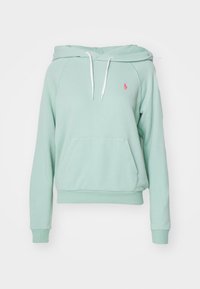 SHRUNKEN FIT FLEECE HOODIE - Mikina - celadon