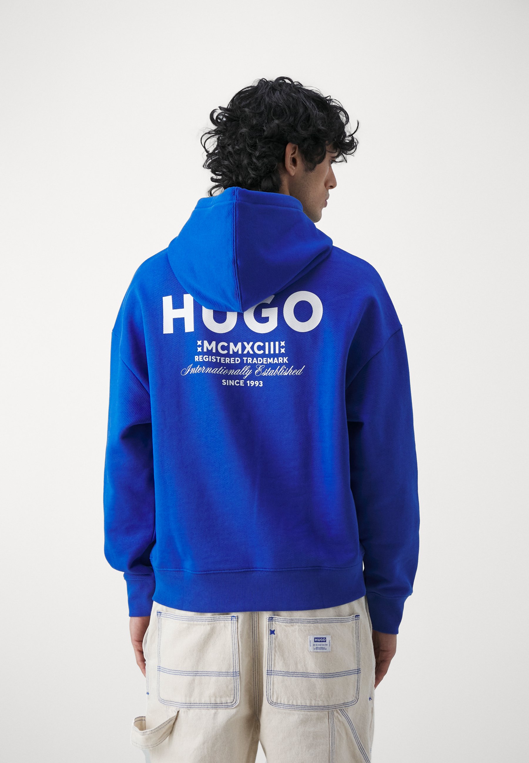 HUGO NAZARDO - Sweatshirt - open blue/blue - Zalando.co.uk