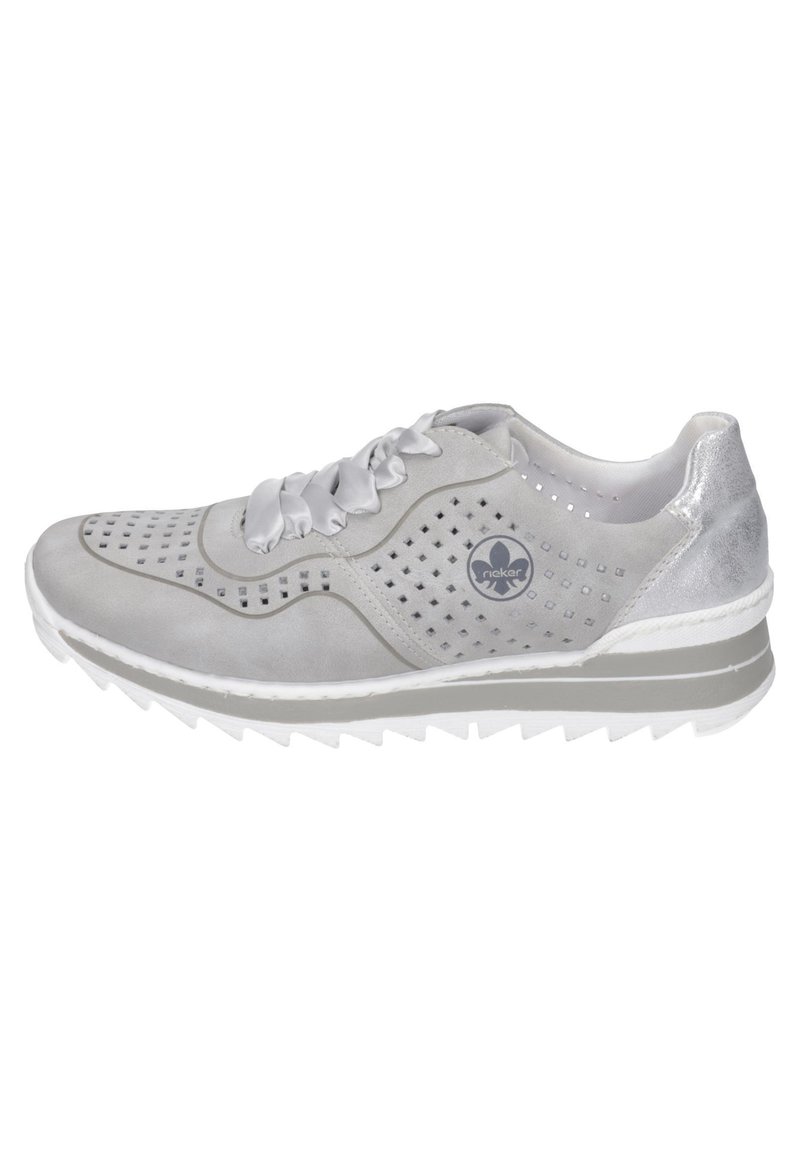 Damen Sneaker low | Rieker Sneaker low cement/ice/hellgrau - QX10092 Damen Sneaker low | Rieker Sneaker low cement/ice/hellgrau - QX10092