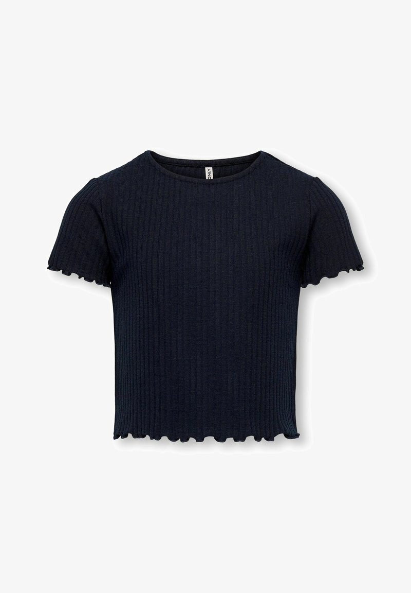 ONLY GIRLS KOGNELLA S/S O-NECK TOP NOOS JRS - T-shirt basique - night sky