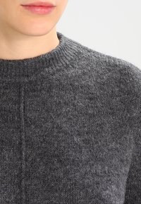 Even&Odd Abito in maglia - mottled dark grey