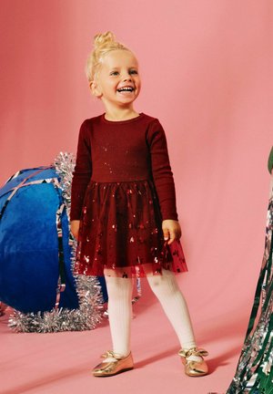 Name it, NMFROSALLY DRESS - Robe de soirée - red dahlia