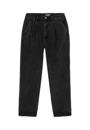 OSCAR SLOUCHY - Jeans fuselé - noir
