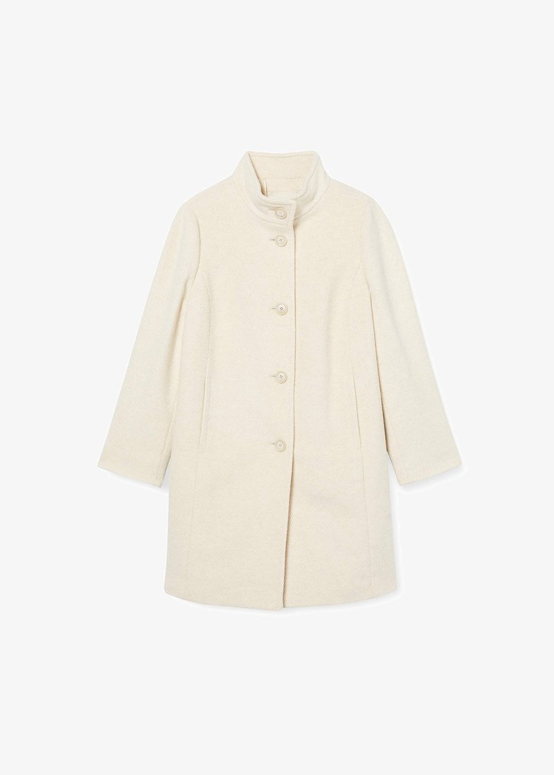 Gerry Weber Short coat - ecruweissgemustert