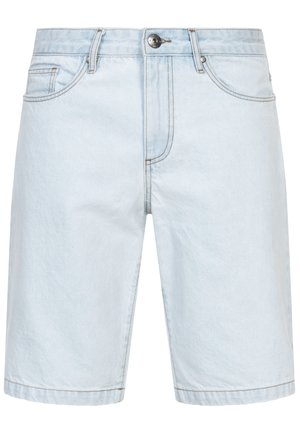 INDICODE JEANS, INTIAN - Denimové šortky - stone blue denim