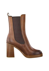 Marco Tozzi BY GUIDO MARIA KRETSCHMER CHELSEA - Bottines à talons hauts - chestnut