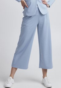 ICHI KATE SUS WIDE - Pantalon classique - forever blue