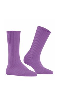 FALKE COSY WOOL BOOT - Socken - pink iris