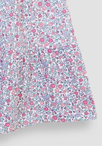 JoJo Maman Bébé RUFFLE SLEEVE TIERED- REGULAR FIT - Džersejové šaty - pink pastel ditsy floral