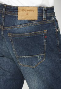 Koroshi Džínsy s rovným strihom - azul osc dark blue