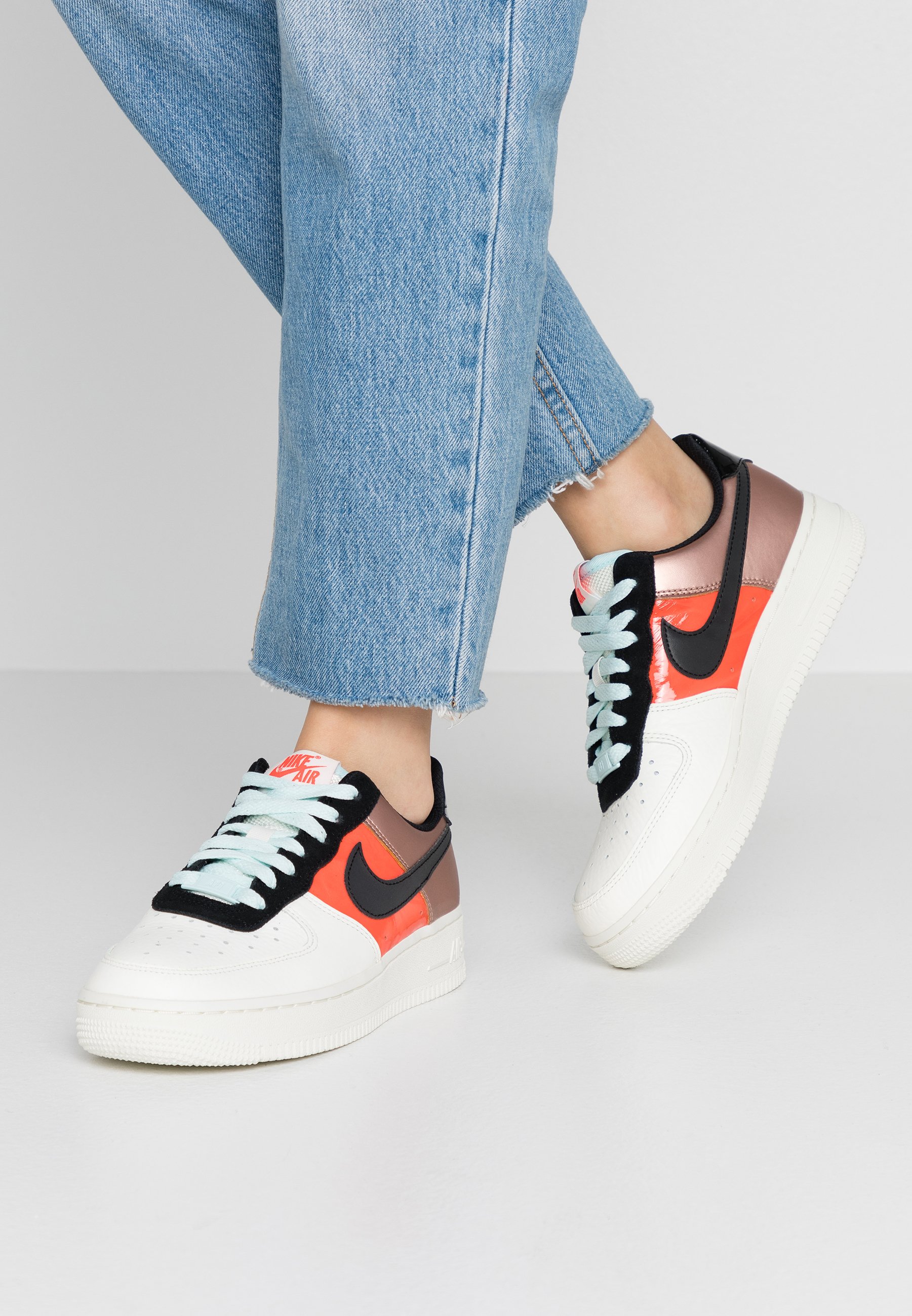 basket air force 1 enfant blanche et bronze basket air force 1 enfant blanche et bronze