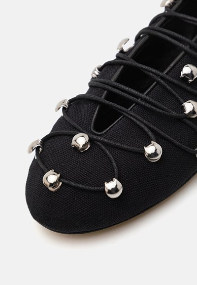 MOSCHINO TREKKING - Ballerine - nero
