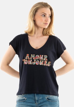 ONLY Camiseta estampada - bleu