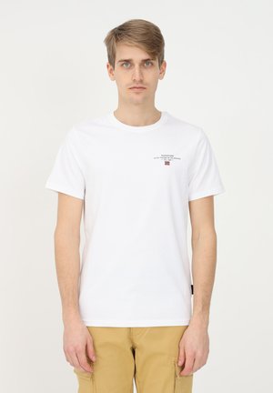 T-shirt imprimé - bright white
