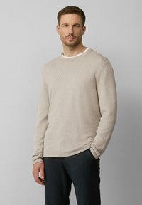s.Oliver BLACK LABEL SOFTER - Strickpullover - helles beige