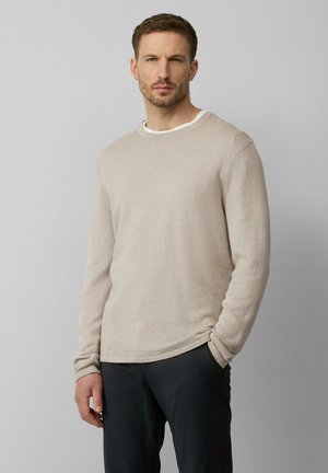 s.Oliver BLACK LABEL SOFTER - Strickpullover - helles beige