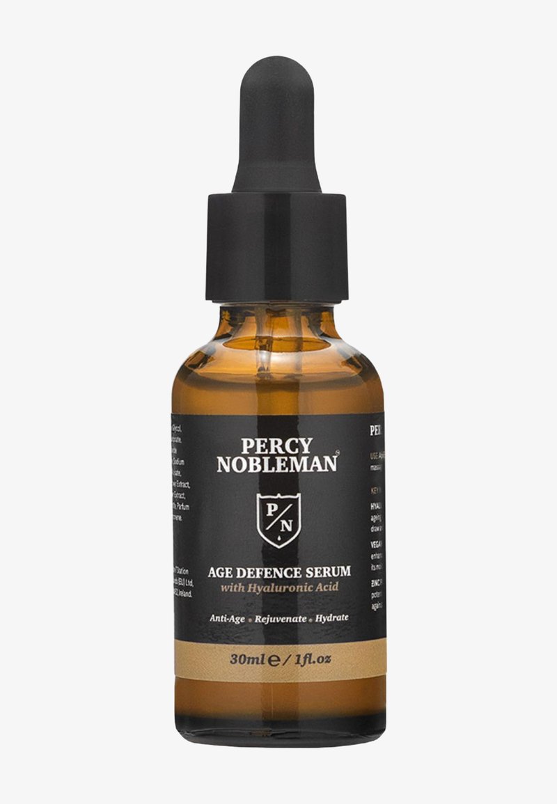 Percy Nobleman - AGE DEFENCE SERUM WITH HYALURONIC ACID - Serum, Förstora